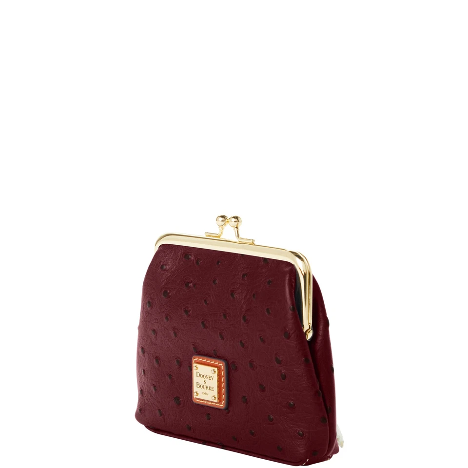 Cartera de marco grande Dooney & Bourke Avestruch Foto 1 de 1