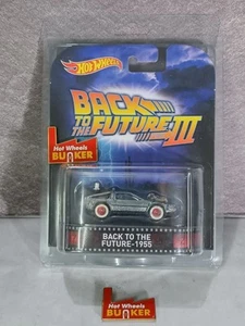 Hot Wheels 2015 entretenimiento retro regreso al futuro - 1955 Delorean - Imagen 1 de 19