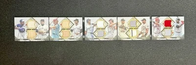 2021 Triple Threads Deca Relic #DRC-2 AARON MAYS GRIFFEY PUJOLS + Booklet #08/10 - Image 1 of 4