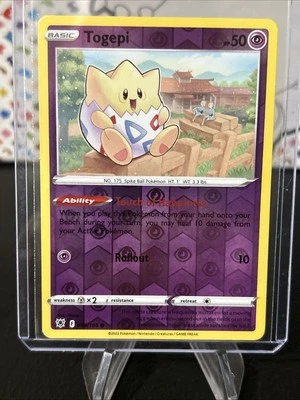 Pokémon Togepi 55/189 Reverse Holo - Pack Fresh New - Top Loaded - Image 1 of 4