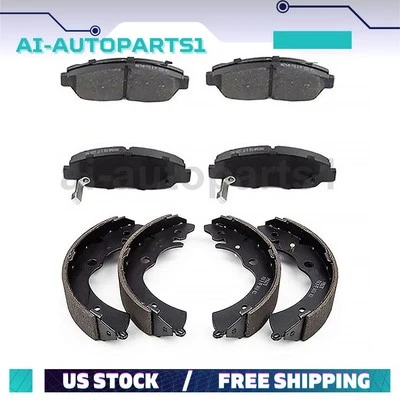 Kit de zapatas de freno delanteras traseras para Honda Accord 1998 1999 2000 2001 2002 Foto 1 de 4