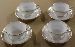 4 Spode Bone China England Sheffield Cup & Saucer Sets R568 SUPER CLEAN - Picture 1 of 3