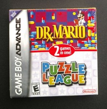 Dr. Mario & Puzzle League (Nintendo Game Boy Advance, 2005) Factory Sealed!!! 