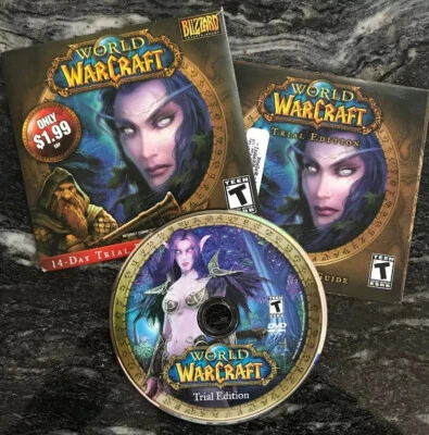 world of warcraft day trial edition dvd-rom (pc) (2006)(windows Xp/2000) - Image 1 of 4