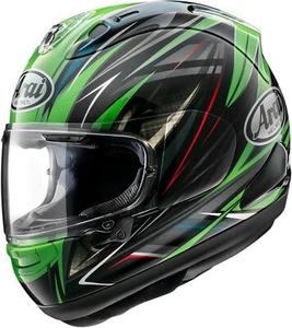ARAI RX-7X Corsair-X RX-7V RADICAL FULL FACE HELMET GREEN - Picture 1 of 2