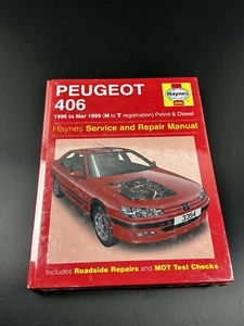 Haynes Car Repair Manual Peugeot 406 1996 To March 1999 Petrol & Diesel Sealed - Picture 1 of 2
