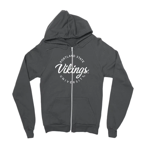 Venley Official NCAA Portland State University Vikings Zip Hoodie Cover
