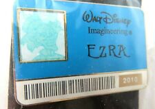 Disney Pin WDI 2010 ID Badge Lenticular Haunted Mansion Ezra LE 300 #77223