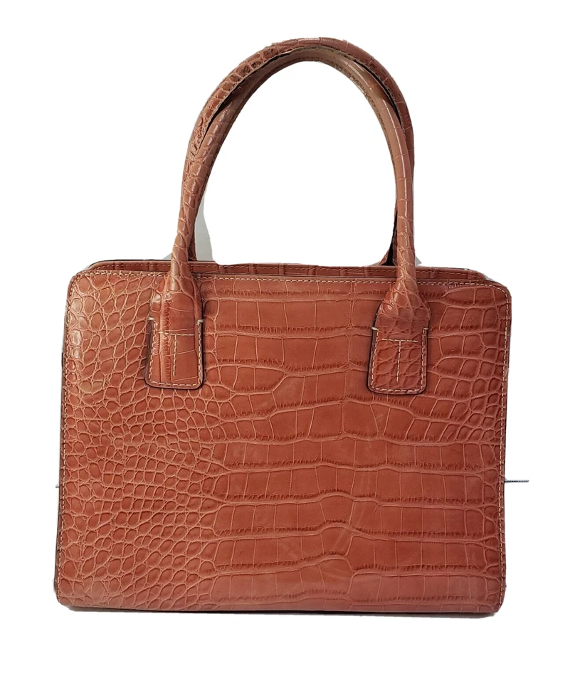 Tommy Hilfiger Mujer Coral Crock Bolso de Mano Bolso Cartera Foto 1 de 4