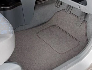 TAPETES DE COCHE BMW SERIE 1 E87 04-11 INCL. ALFOMBRA M SPORT GRIS MEDIO CON 4 x ALMOHADILLAS - Imagen 1 de 6