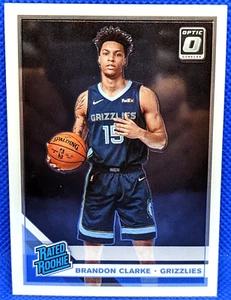 BRANDON CLARKE 2019-20 Panini Donruss Optic RATED ROOKIE #194 Memphis GRIZZLIES - Picture 1 of 2