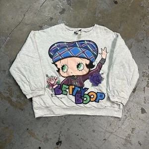 Vintage 1994 Jerry Leigh Betty Boop Reversible Sweatshirt Large - Picture 1 of 5