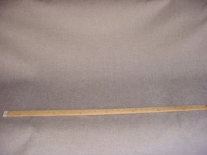 11-1/4Y KRAVET SMART 33902 SILVERY GREY STRIE PLAINS CHENILLE UPHOLSTERY FABRIC - Picture 1 of 4