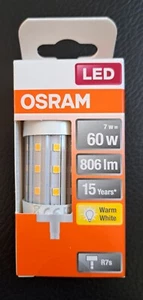 OSRAM LED-Stablampe, 7 Watt = 60 Watt, 78mm, R7S ● GRATISVERSAND ● - Bild 1 von 2