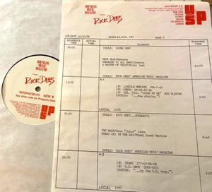 10/22/86 RICK DEES AM. MUSIC MAGAZINE; HUEY LEWIS, TOTO, LIONEL RICHIE, GENESIS - Picture 1 of 2