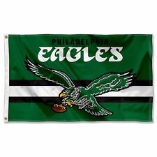 WinCraft 0613121 Philadelphia Eagles 3x5 ft Vintage Banner Flag - Green