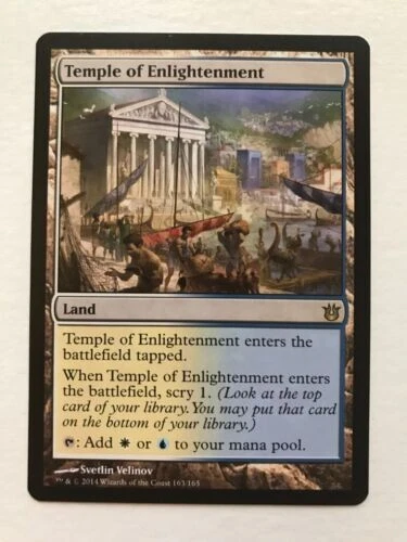 TEMPLE OF ENLIGHTENMENT Born of the Gods MTG Magic the Gathering BNG NM - Image 1 of 1