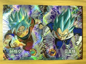 Dragon Ball Collectible Set Of 2 CP 17 18 Goku Gogeta Cards Foil Holo NM - Picture 1 of 4
