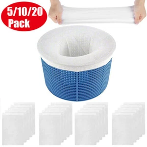 Pool Skimmer Socks Filter Replacement Savers For Basket Swimming Pool 5/10/20PCS - Picture 1 of 12
