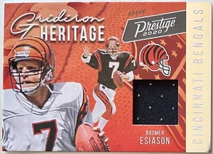 2020 Panini Prestige Gridiron Heritage Xtra Points Orange Boomer Esiason #GH-BE - Foto 1 di 2