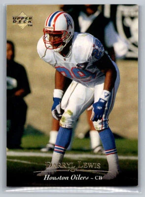 # 136 Darryll Lewis Houston Oilers 1995 Upper Deck - Image 1 of 2
