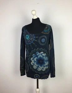 DESIGUAL Women's Jumper Pullover Sweater Size M - Picture 1 of 7