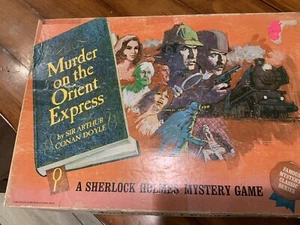 A Sherlock Holmes Mystery Game Murder on the Orient Express 1967 Conan Doyle - Picture 1 of 12