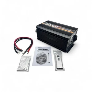 5000 Watt Wechselrichter - 12V DC auf 110V/120V Wandler mit LCD Display - Bild 1 von 4