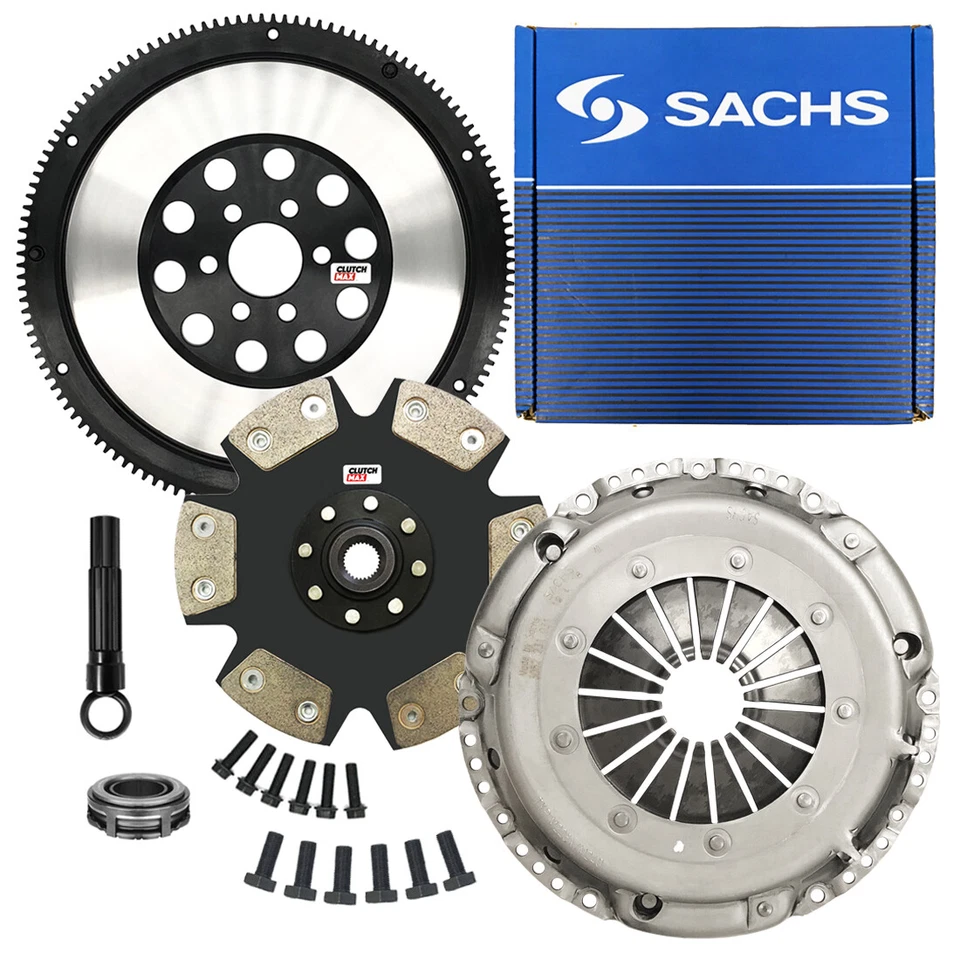 SACHS-MAX STAGE 4 CLUTCH KIT+ 10 LBS PROLITE FLYWHEEL for VW GOLF JETTA 1.9L TDI - Image 1 of 4