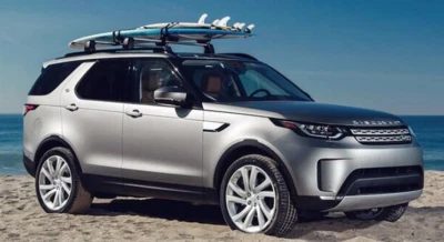 Barra transversal de techo para Land Rover Discovery 5 2017-2018 aluminio de alta calidad Foto 1 de 4