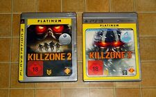 Killzone 2 + 3 - Ps3 PlayStation 3 Spiele Set Bundle Sammlung - Komplett Deutsch