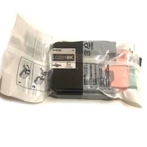 Original Brother LC221BK Tintenpatrone Schwarz ohne Karton - Bild 1 von 5