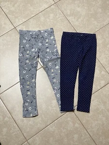 Oshkosh b’gosh & Old navy girls Leggings size 5 - Picture 1 of 4