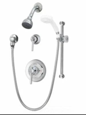 Symmons  96-500-B30 L-V-X-1.5 Commercial Series Temptrol Shower Head System -New - Image 1 of 4