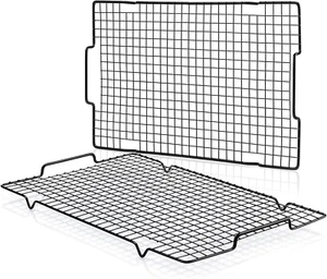 Cooling Rack 2 Pack - 16" X 10", Nonstick Baking Rack with Handle Fits Half Shee - Picture 1 of 12