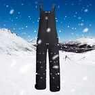Unisex Adult Snowpant Ski Coat Trousers Ski Overalls Loose Ski Bib Pants Pockets