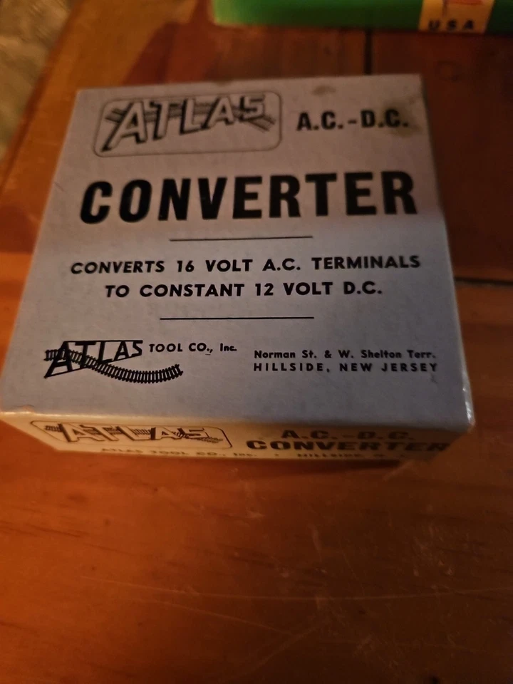 De colección Atlas EE. UU. HO AC-DC Convierte Terminales 16 VCA a Constante 12 VCC Foto 1 de 3