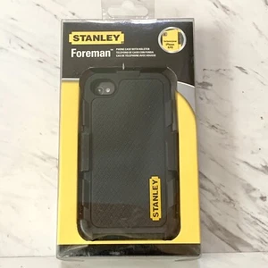 STANLE FOREMAN For iPhone 4/4S Black Rugged Case with Holster and Rotating clip - Picture 1 of 5