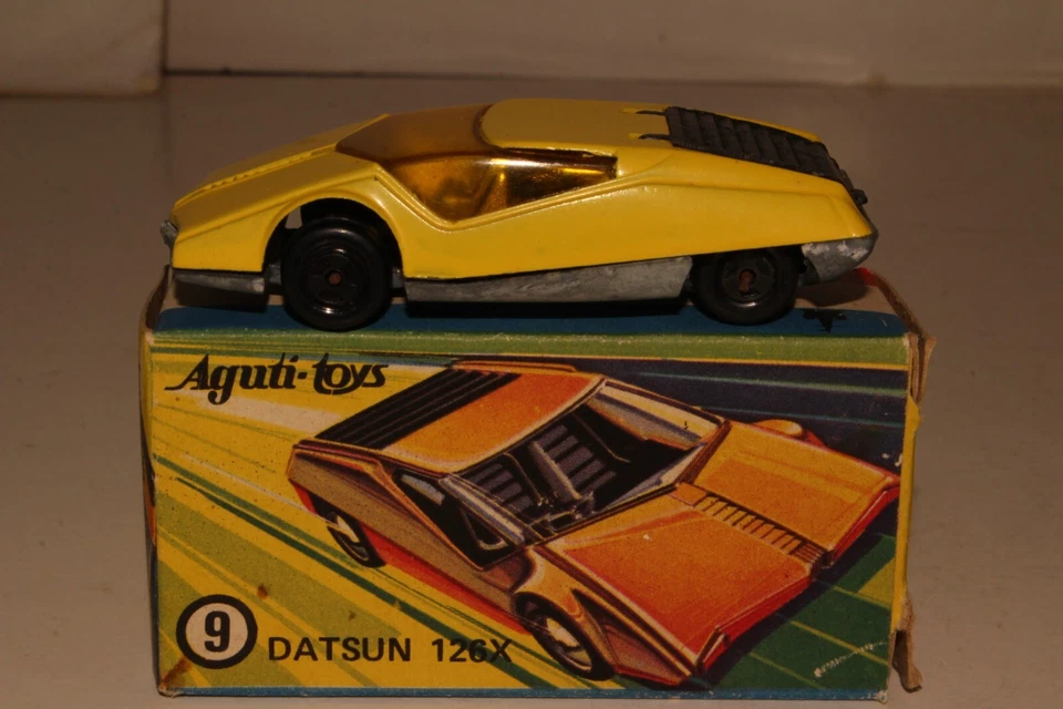 Aguti Rapitoy Datsun  126X Concept Car with Original Box, Matchbox Copy - Image 1 of 4