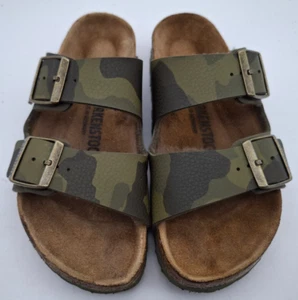 BIRKENSTOCK CAMO ARIZONA SANDALS - UK 5, EUR 38 NARROW - Picture 1 of 15