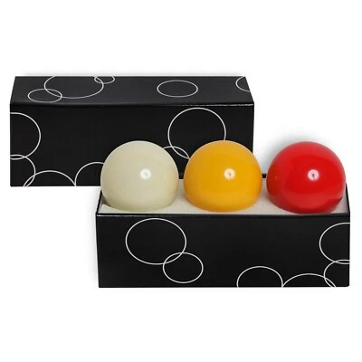 SUPERBILLIARDS Carom Billiard Ball Standard Set 61.5 mm