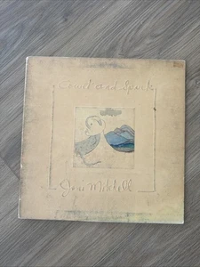 Joni Mitchell Court and Spark LP VINYL Asylum 1974 GATEFOLD, embossed - Foto 1 di 5