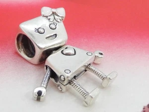 Pandora Sterling Silver Enamel Bella Bot Charm 797141EN160 - Picture 1 of 12