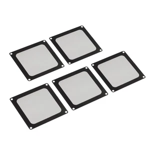 5Pcs Pc Chassis Cooling Dust Filter Professional Dustproof Soft Magnet Nyl AM - Afbeelding 1 van 23