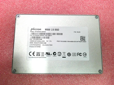 Micron M500 MTFDDAK120MAV 120gb 2.5" SSD - Image 1 of 4