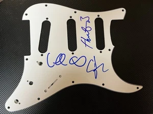 SONIC YOUTH SIGNED AUTOGRAPHED WHITE STRAT PICKGUARD THURSTON LEE STEVE - Picture 1 of 1
