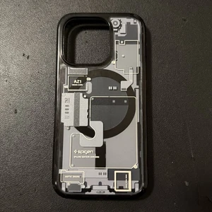 Spigen Ultra Hybrid MagFit Designed for iPhone 15 Pro Case MagSafe - Zero One - Picture 1 of 2