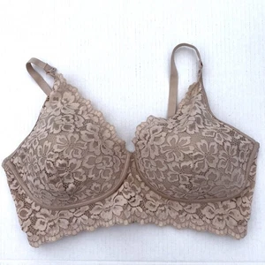 Maidenform Pure Comfort Padded Lace Floral 40D Bralette Chic Support DM1188 - Bild 1 von 9