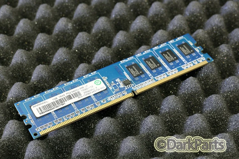 Ramaxel RML1520EF48D7W-800 1GB Memory RAM PC2-6400U-666 - Image 1 of 1