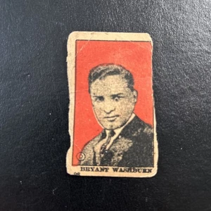 Tarjeta de cigarrillo/estrella de cine de 1920 Bryant Washburn #8 - Imagen 1 de 2